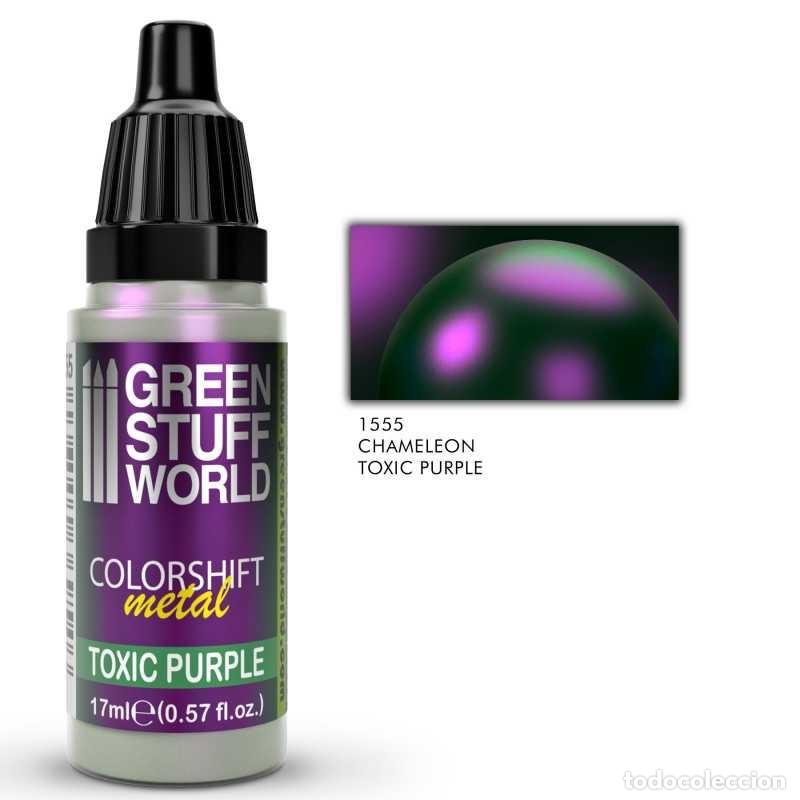 Maquetas: GREEN STUFF - PINTURA CAMALE&Oacute;N TOXIC PURPLE 1555