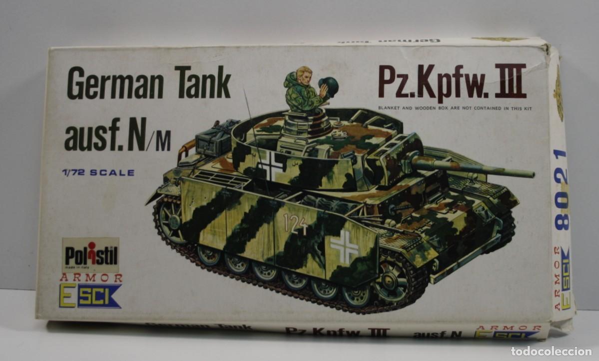 Modelle: ESCI POLISTIL PANZER III AUSF. N/M 1/72 VINTAGE