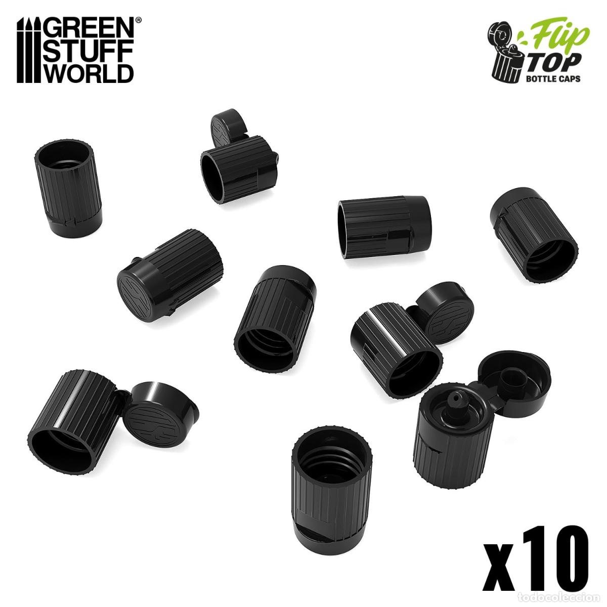 Maquetas: GREEN STUFF - TAPONES GOTERO FLIP-TOP 5543 - Foto 1