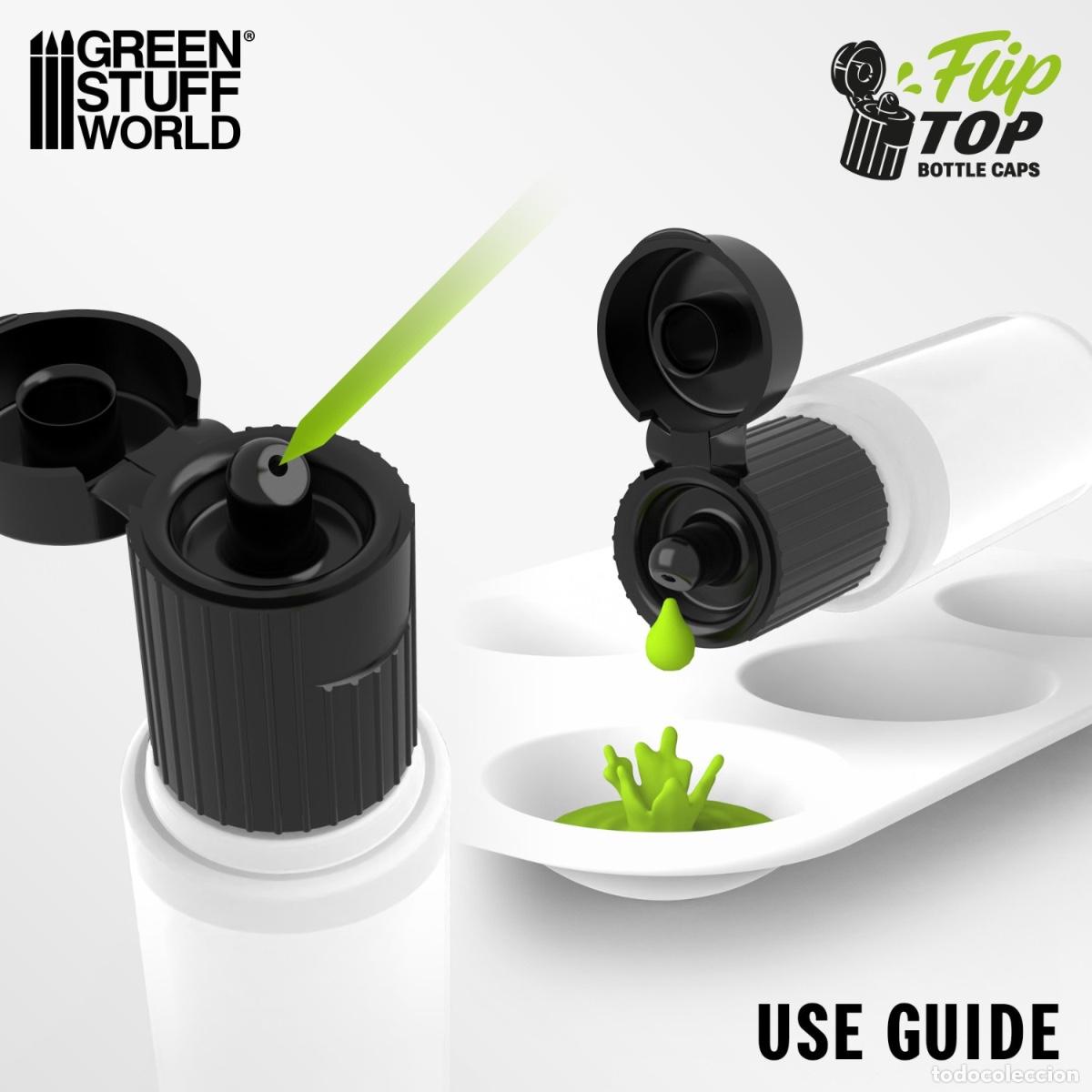 Maquetas: GREEN STUFF - TAPONES GOTERO FLIP-TOP 5543 - Foto 2