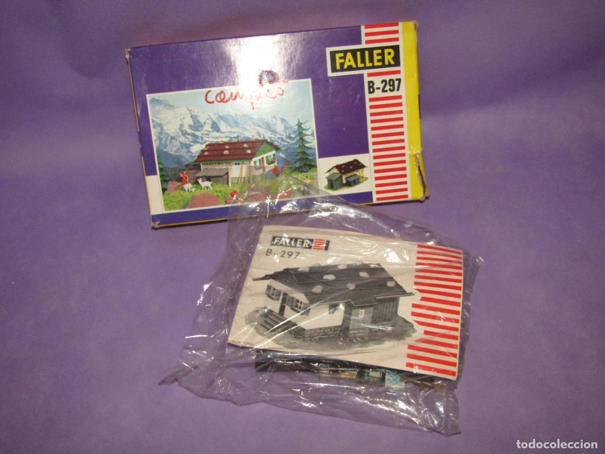 Maquettes: Antigua Caja Kit con Casa de Monta&ntilde;a en Escala *H0* de FALLER Made in Germany