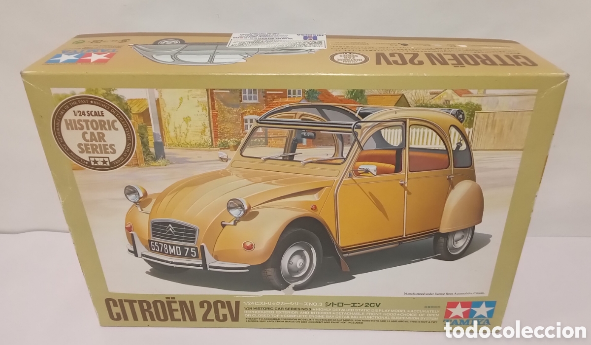 Maquetas: Maqueta Citro&euml;n 2CV Tamiya escala 1:24
