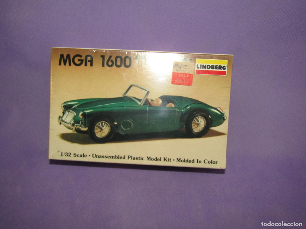 Macchiette: Antigua Caja Kit del MGA 1600 en Escala 1/32 de LINDBERG Made in USA de 1990