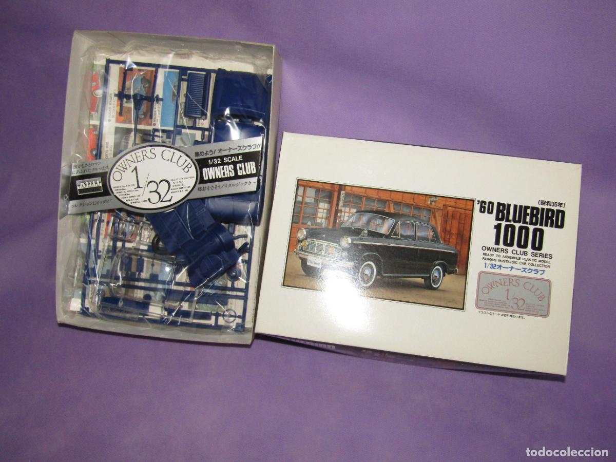 Modelle: Caja Kit del DATSUN BLUEBIRD 1000 de 1960 Serie OWNERS CLUB Escala 1/32 de ARII Made in Japan NUEVO