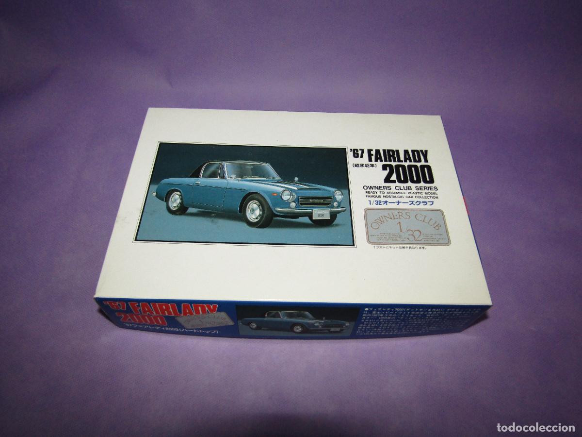 Modelle: Caja Kit del DATSUN FAIRLADY 2000 de 1967 Serie OWNERS CLUB Escala 1/32 de ARII Made in Japan NUEVO