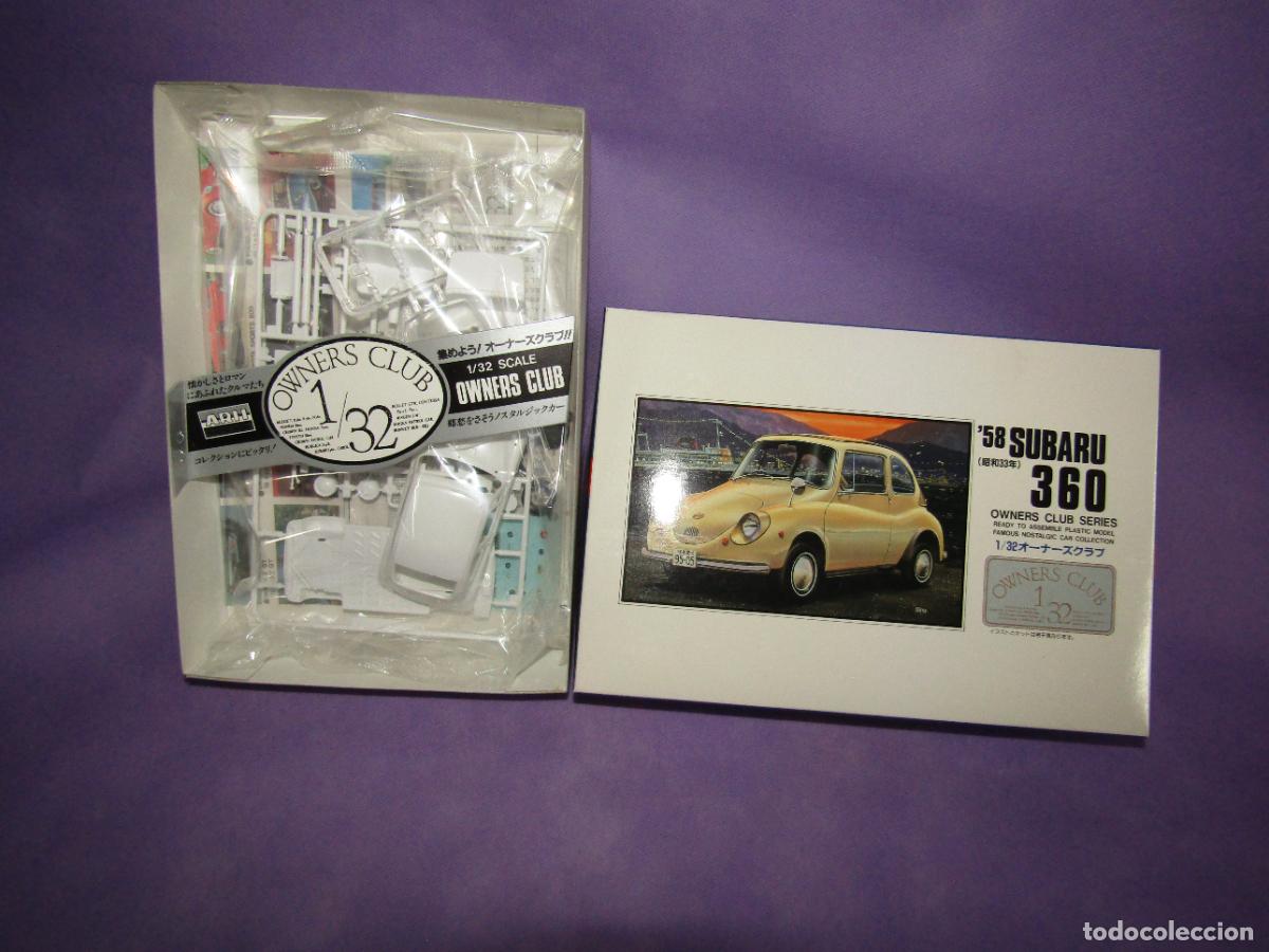 Models: Caja Kit del SUBARU 360 de 1958 Serie OWNERS CLUB Escala 1/32 de ARII Made in Japan NUEVO
