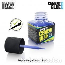 Maquetas: GREEN STUFF - PEGAMENTO PL&Aacute;STICOS AZUL 40ml 5826