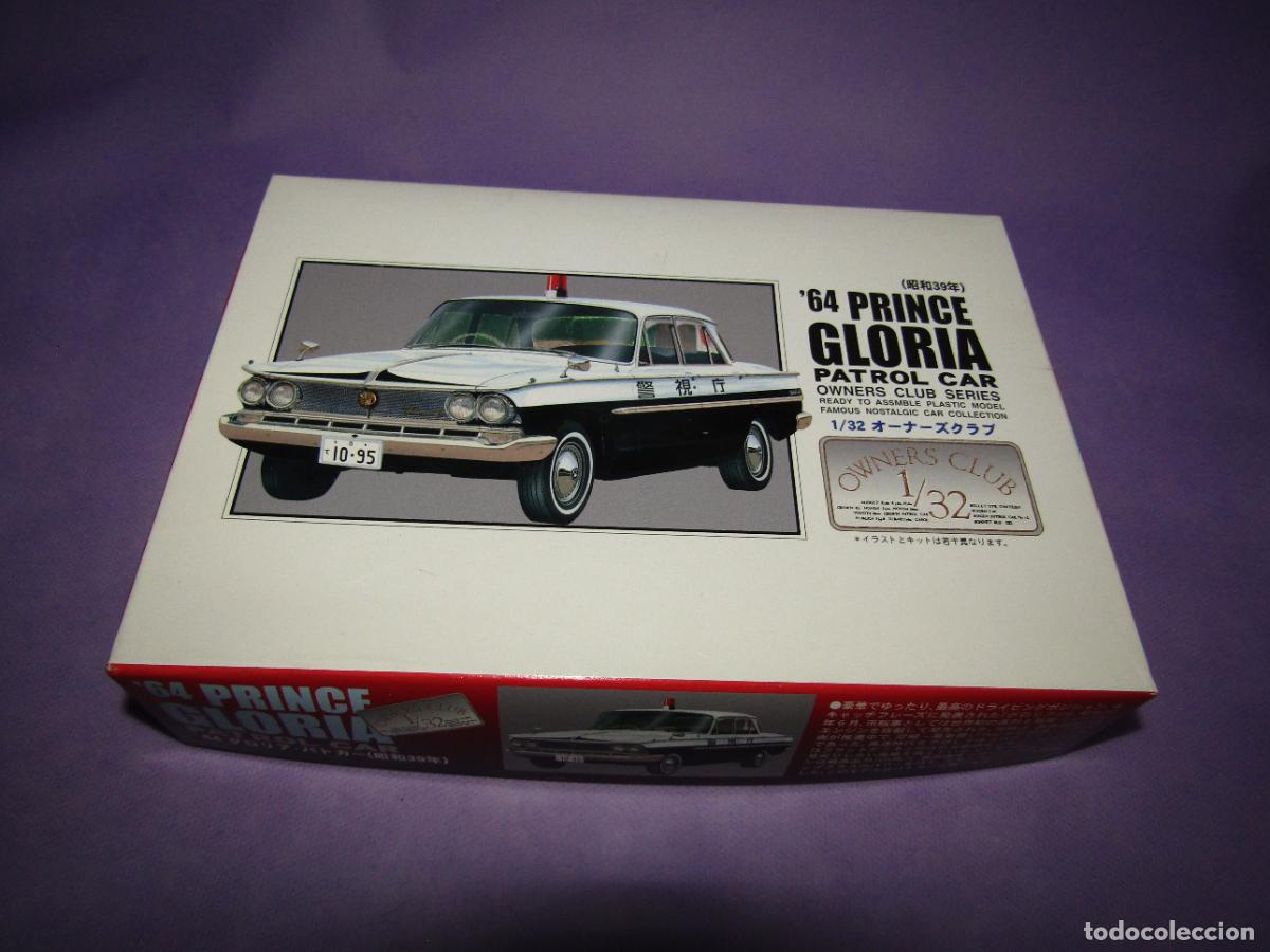 Macchiette: Caja Kit del PRINCE GLORIA Patrol de 1964 Serie OWNERS CLUB Escala 1/32 de ARII Made in Japan NUEVO