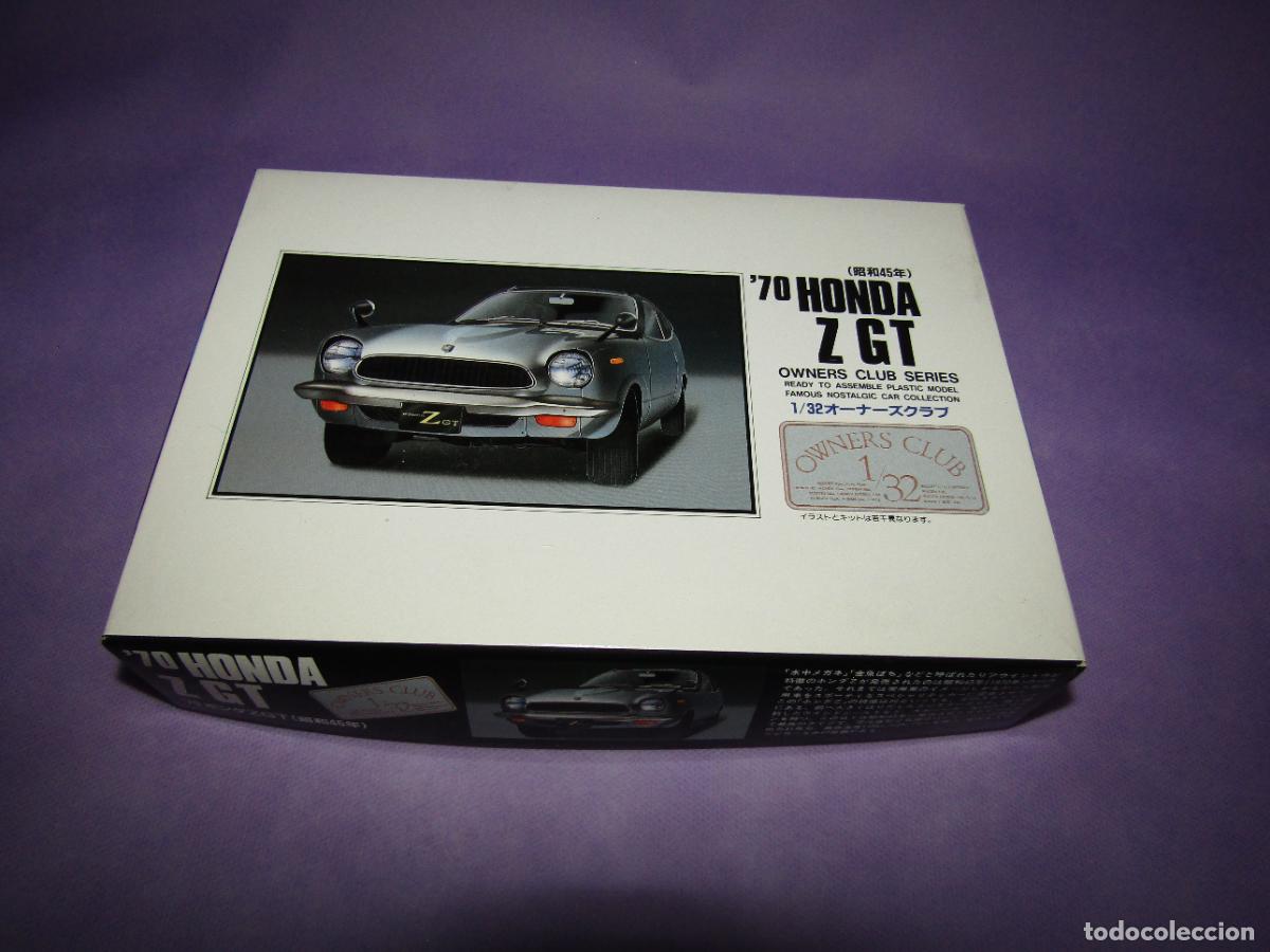 Maquettes: Caja Kit del HONDA Z GT de 1970 Serie OWNERS CLUB Escala 1/32 de ARII Made in Japan NUEVO