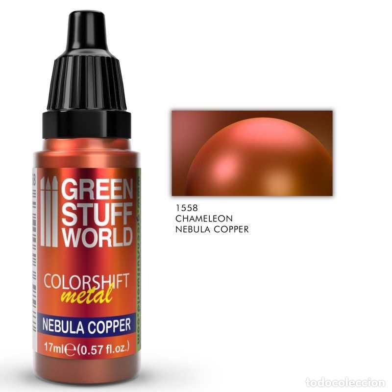 Maquettes: GREEN STUFF - PINTURA CAMALE&Oacute;N NEBULA COPPER 1558