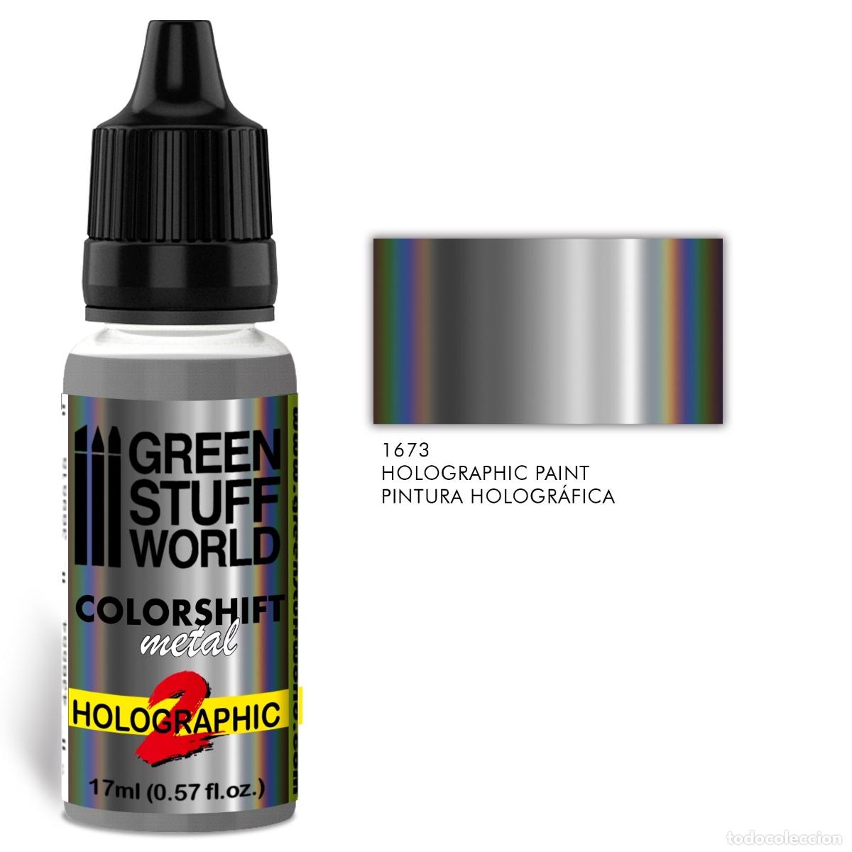 Maquettes: GREEN STUFF - PINTURA HOLOGR&Aacute;FICA 1673