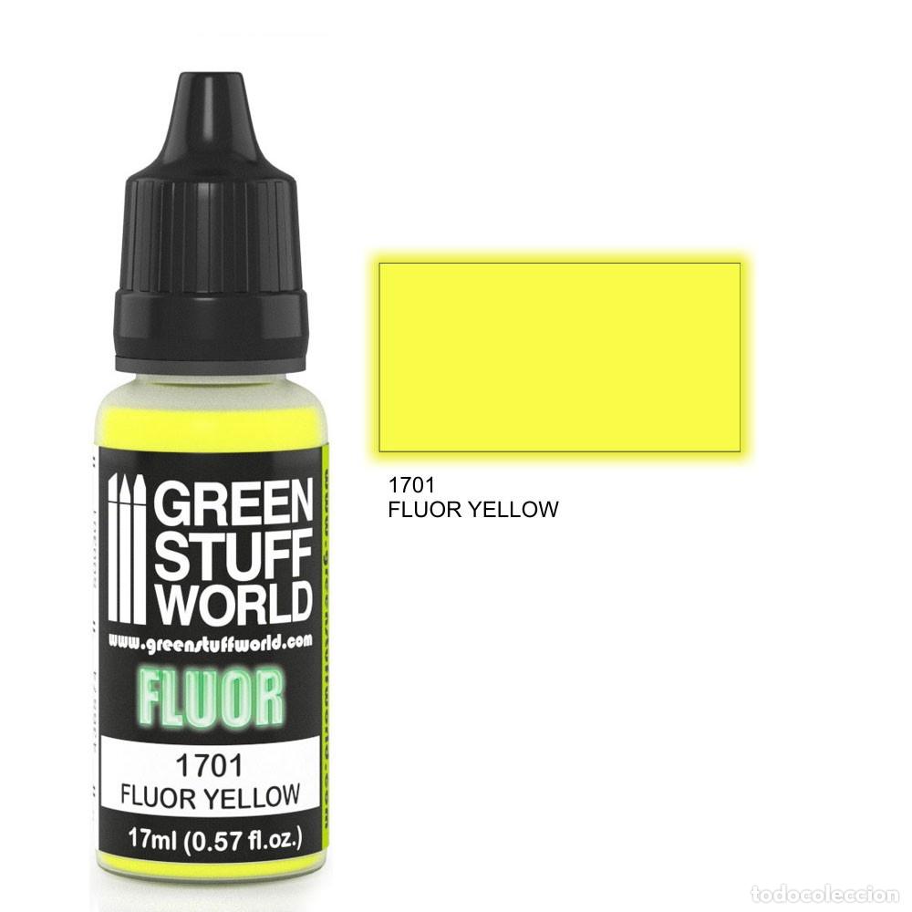 Maquetas: GREEN STUFF - PINTURA FL&Uacute;OR AMARILLO 1701 - Foto 1