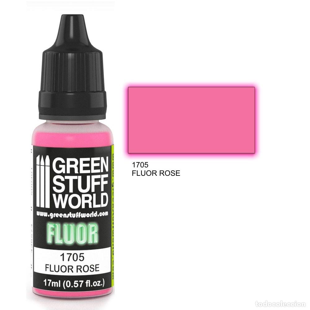Maquettes: GREEN STUFF - PINTURA FL&Uacute;OR ROSA 1705