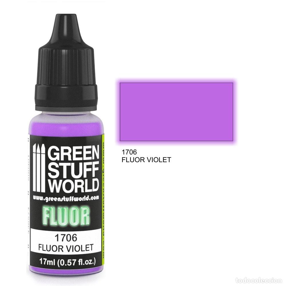 Maquettes: GREEN STUFF - PINTURA FL&Uacute;OR VIOLETA 1706