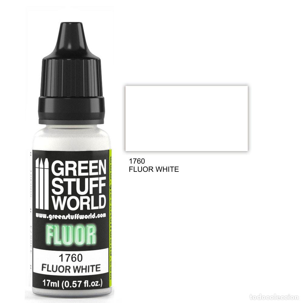 Maquettes: GREEN STUFF - PINTURA FL&Uacute;OR BLANCO 1760