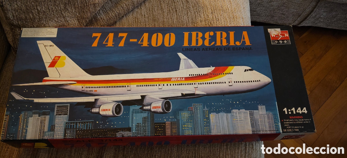 Models: Boeing 747-400 iberia nuevo