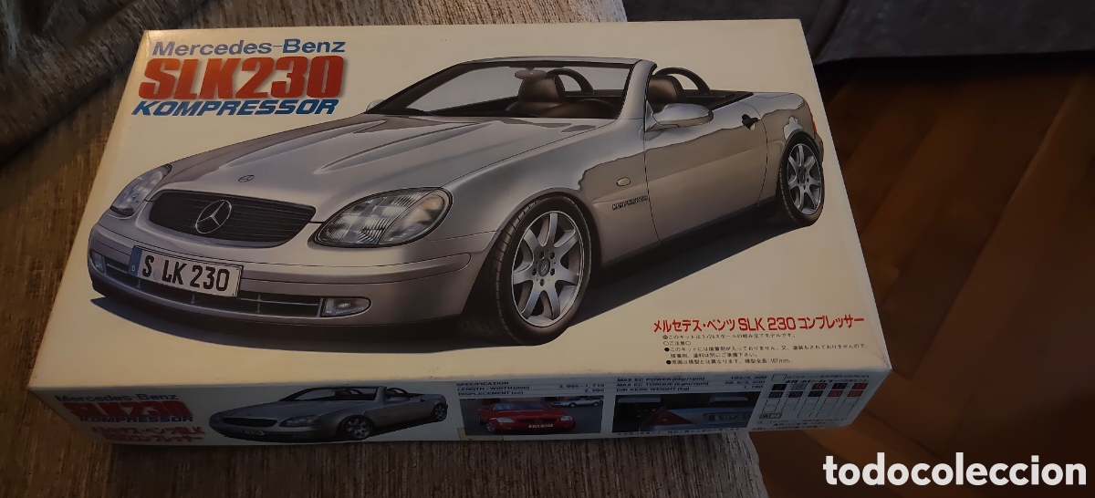 Models: Mercedes benz kompressor nuevo fujimi