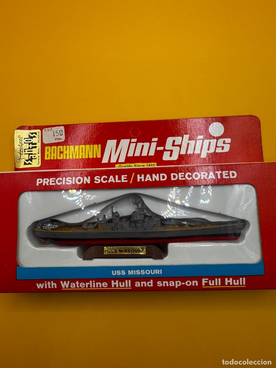 Modelle: ACORAZADO USS MISSOURI BB-63 &ndash; BACHMANN MINI-SHIPS &ndash; SEGUNDA GUERRA MUNDIAL &ndash; CAJA ORIGINAL VINTAGE