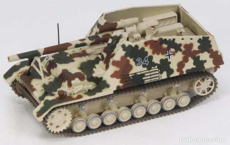 Maquetas: Maqueta artiller&iacute;a autopropulsada Altaya, 1/72, Dragon Armor, montado y pintado