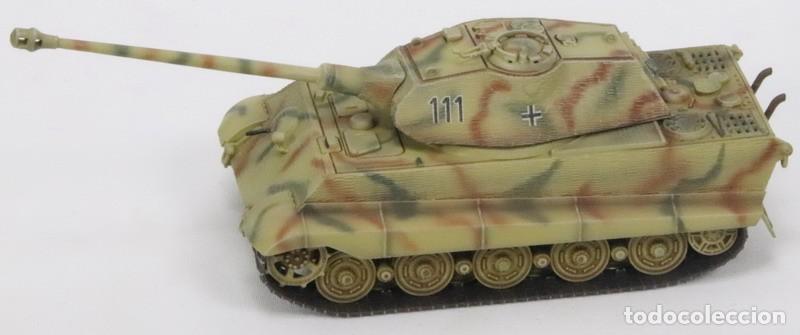 Maquetas: Maqueta carro Panzer VI - King Tiger - Porsche, 1/72, Dragon Armor, montado y pintado