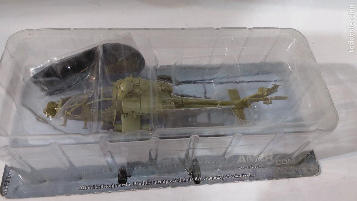 Maquetas: AmerCom. Helic&oacute;ptero Augusta A129 1/72