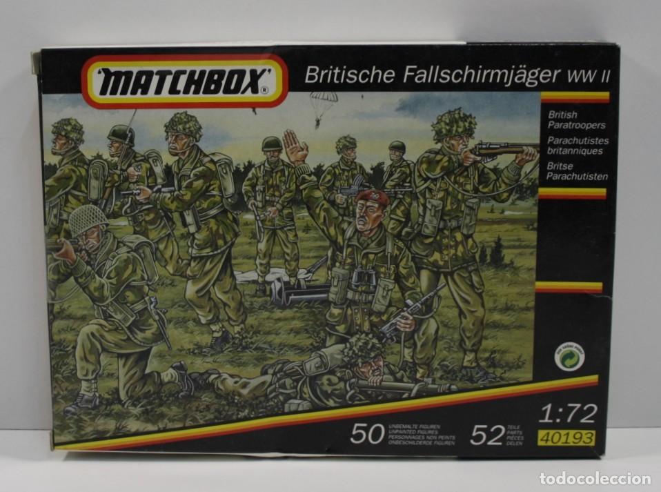 Modelle: MATCHBOX PARACAIDISTAS BRIT&Aacute;NICOS WWII 1/72