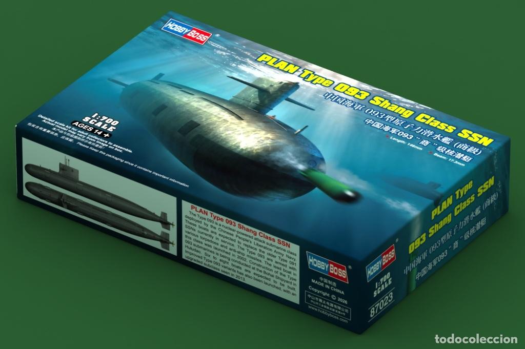 Maquetas: HOBBY BOSS - PLAN TYPE 093 SHANG CLASS (SSN) 87023 - Foto 2