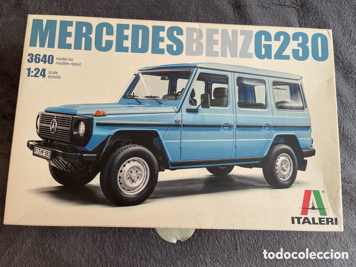 Maquetas: Mercedes Benz G230 1:24 ITALERI 3640 maqueta coche jeep 4X4
