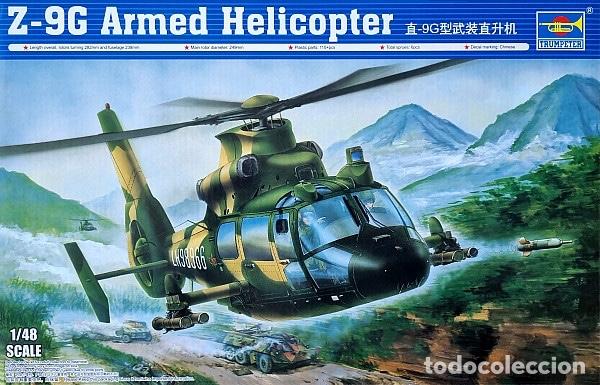Maquetas: TRUMPETER - Z-9G BEWAFFNETER HELICOPTER 1/48 02802