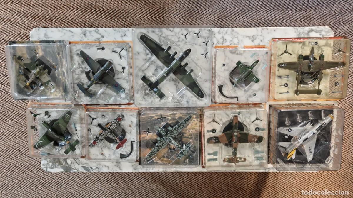 Maquetas: LOTE DE 45 MAQUETAS DE AVIONES (VER 5 FOTOS)