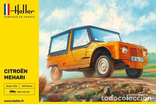 Maquetas: HELLER - CITROEN MEHARI 1/24 80760