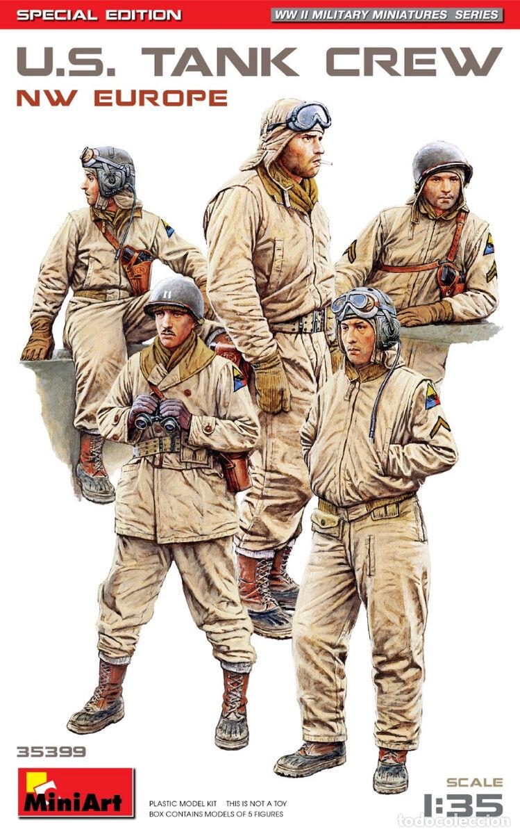 Maquetas: MINIART - US TANK CREW NW EUROPE 1/35 35399
