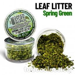 Maquetas: GREEN STUFF - HOJAS MODELISMO SPRING/VERDE 1263