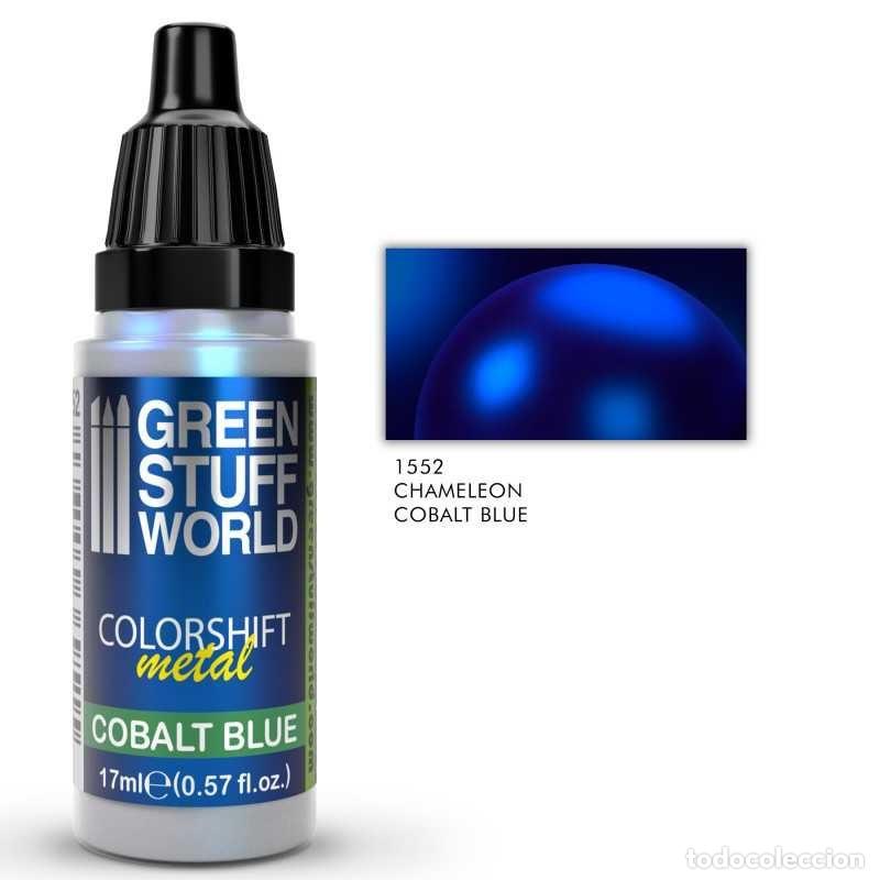 Maquetas: GREEN STUFF - PINTURA CAMALE&Oacute;N COBALT BLUE 1552