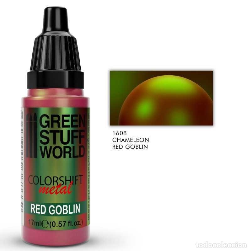 Maquetas: GREEN STUFF - PINTURA CAMALE&Oacute;N RED GOBLIN 1608 - Foto 1