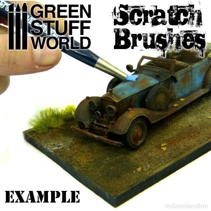 Maquetas: GREEN STUFF - SET CEPILLOS SCRATCH 1650 - Foto 3