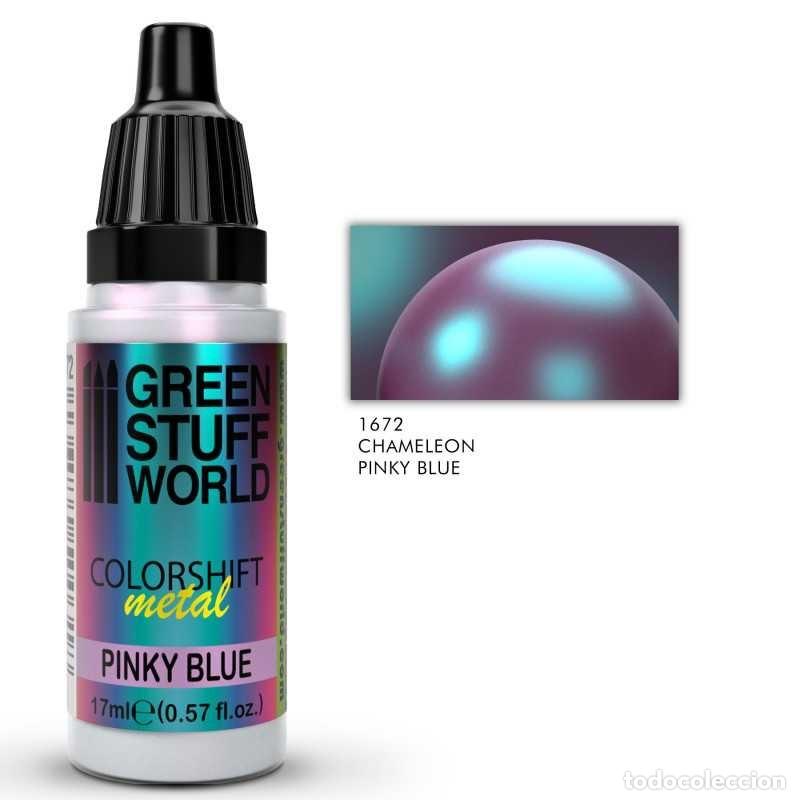 Maquetas: GREEN STUFF - PINTURA CAMALE&Oacute;N PINKY BLUE 1672