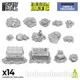 Maquetas: GREEN STUFF - SET RESINA MONEDAS Y TESOROS 2305 - Foto 1