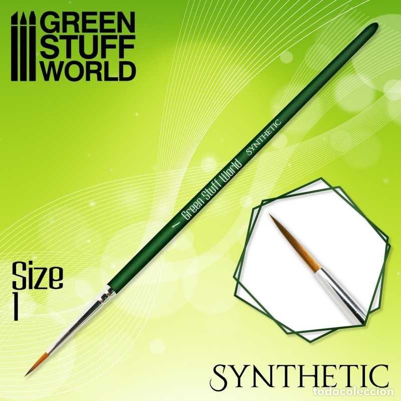 Maquetas: GREEN STUFF - GREEN SERIES PINCEL SINT&Eacute;TICO - 1 2330
