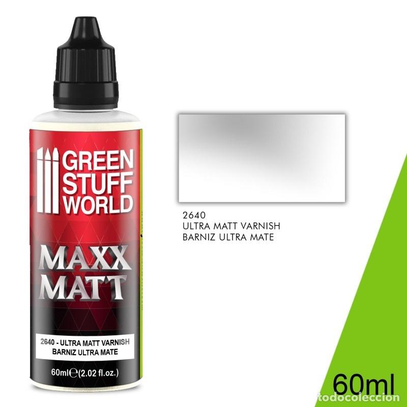 Maquetas: GREEN STUFF - BARNIZ MAXX MATE 60ML - ULTRA MATE 2640 - Foto 1