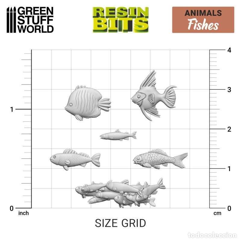Maquetas: GREEN STUFF - PECES 3D 3010 - Foto 2