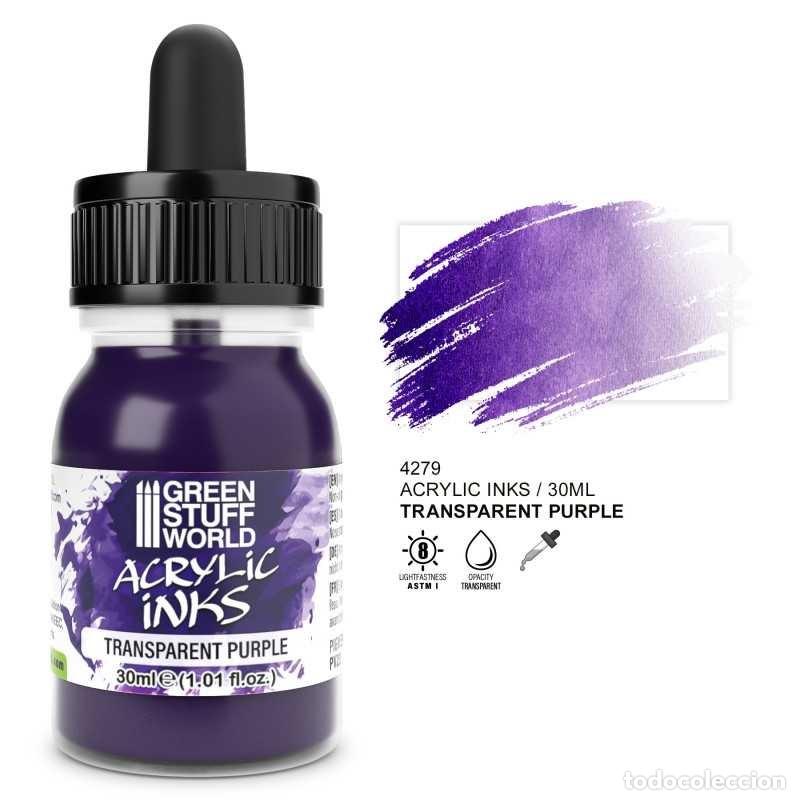 Maquetas: GREEN STUFF - TINTA ACR&Iacute;LICA TRANSPARENTE - VIOLETA 4279