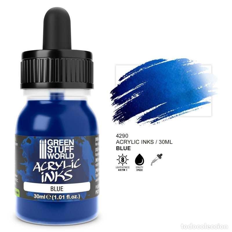 Maquetas: GREEN STUFF - TINTA ACR&Iacute;LICA OPACA - AZUL 4290