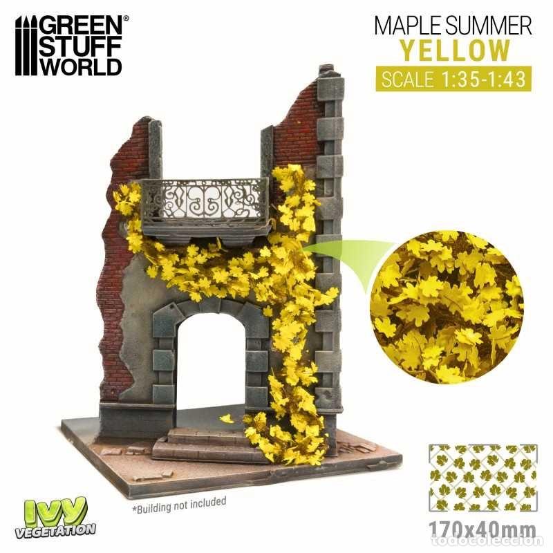 Maquetas: GREEN STUFF - HIEDRA MODELISMO - ARCE AMARILLO - GRANDE 4642
