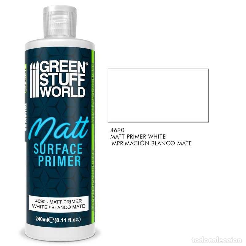Maquetas: GREEN STUFF - IMPRIMACI&Oacute;N BLANCO MATE 240ml 4690 - Foto 1