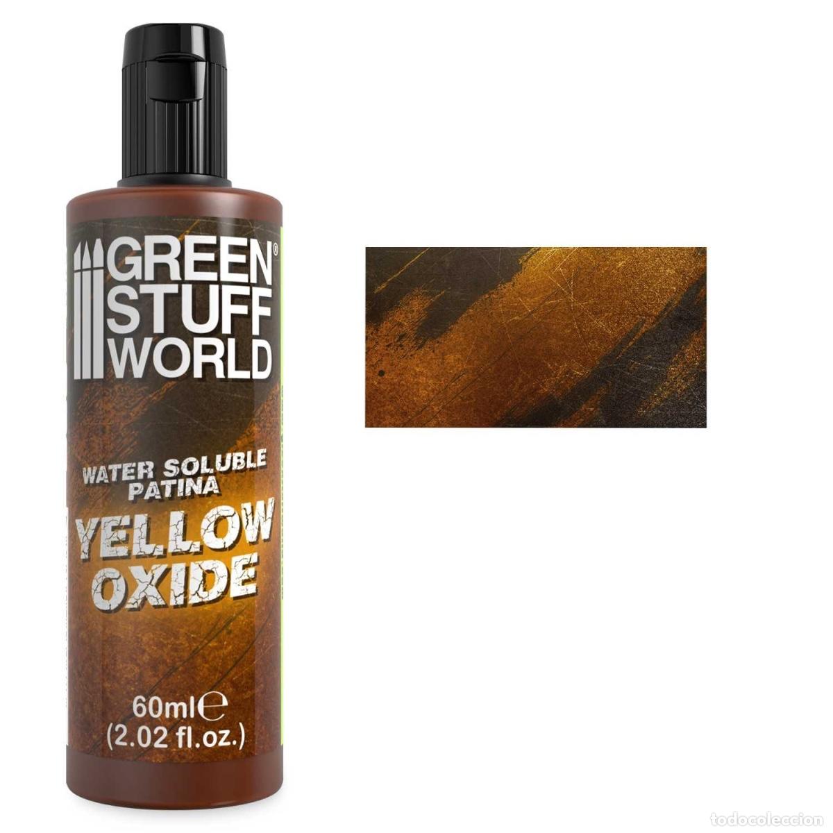 Maquetas: GREEN STUFF - Patinas solubles agua YELLOW OXIDE 60ml 5707