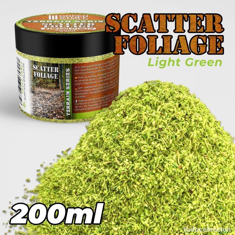 Maquetas: GREEN STUFF - HOJARASCA VERDE CLARO 200ml 11174 - Foto 1