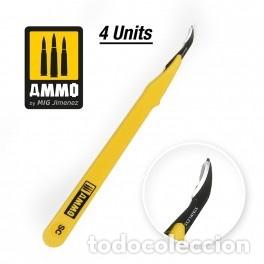 Maquetas: AMMO - CUCHILLA EST&Aacute;NDAR DE ARCO - 4 UDS. 8694