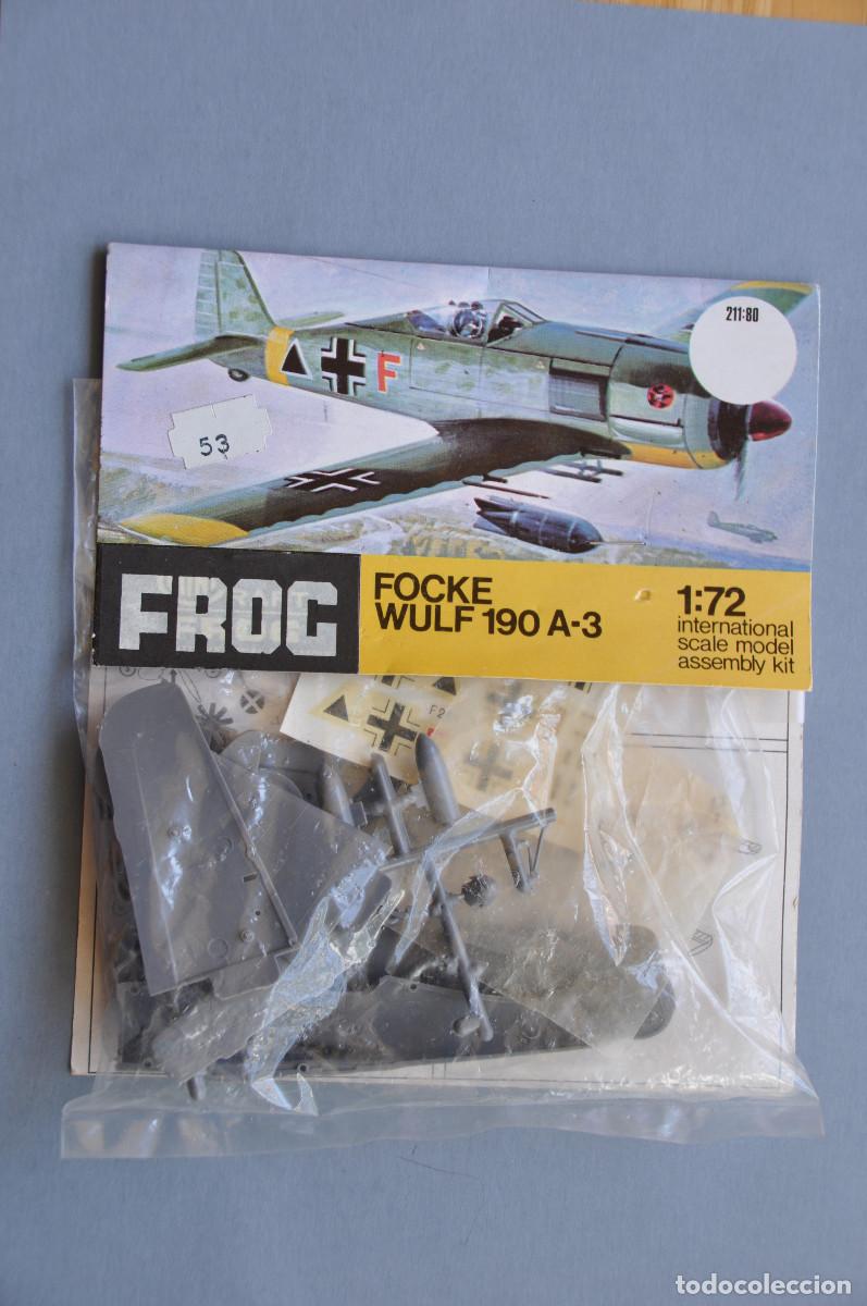 Maquetas: FOCKE WULF 190 A-3 DE FROC - MAQUETA DE ESCALA 1:72 EN SU ENVASE ORIGINAL