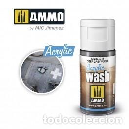 Maquetas: AMMO - LAVADO ACR&Iacute;LICO GRIS OSCURO 0714